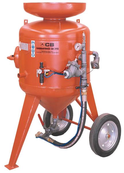 ELMAG Sandstrahlgeraet CB 215-F-D2 mit Schlauch 25x40mm